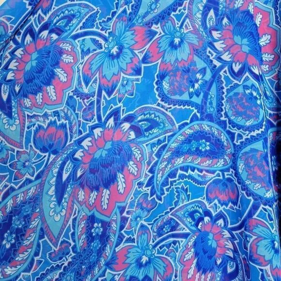 Show Me Your Mumu Peta Boo Tunic in Blueberry Paisley - Picture 9 of 11